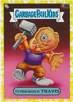 2021 Topps Garbage Pail Kids: Food Fight! - Mustard Yellow #19a Tenderized Travis Front