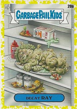 2021 Topps Garbage Pail Kids: Food Fight! - Mustard Yellow #20a Decay Ray Front