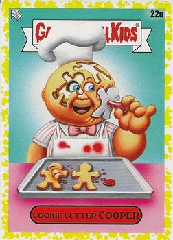 2021 Topps Garbage Pail Kids: Food Fight! - Mustard Yellow #22a Cookie Cutter Cooper Front