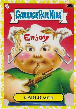 2021 Topps Garbage Pail Kids: Food Fight! - Mustard Yellow #35b Carlo Mein Front