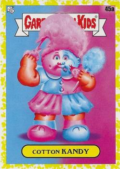 2021 Topps Garbage Pail Kids: Food Fight! - Mustard Yellow #45a Cotton Kandy Front