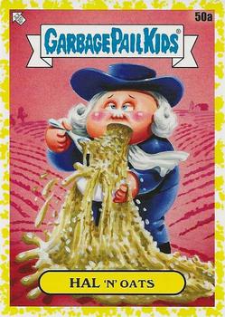 2021 Topps Garbage Pail Kids: Food Fight! - Mustard Yellow #50a Hal 'n' Oats Front