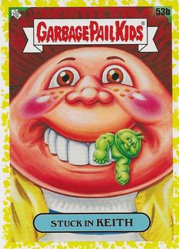 2021 Topps Garbage Pail Kids: Food Fight! - Mustard Yellow #53b Stuck in Keith Front
