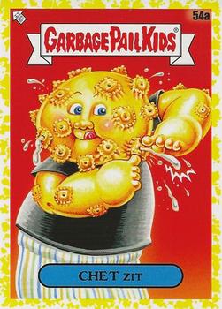 2021 Topps Garbage Pail Kids: Food Fight! - Mustard Yellow #54a Chet Zit Front