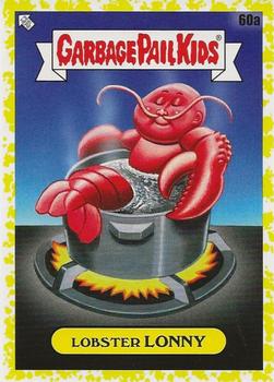 2021 Topps Garbage Pail Kids: Food Fight! - Mustard Yellow #60a Lobster Lonny Front