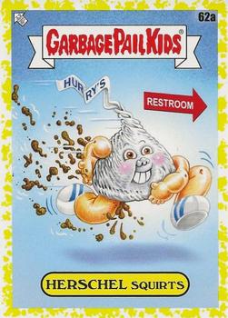 2021 Topps Garbage Pail Kids: Food Fight! - Mustard Yellow #62a Herschel Squirts Front