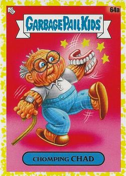 2021 Topps Garbage Pail Kids: Food Fight! - Mustard Yellow #64a Chomping Chad Front