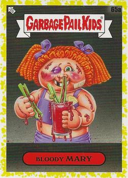 2021 Topps Garbage Pail Kids: Food Fight! - Mustard Yellow #65a Bloody Mary Front