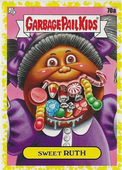 2021 Topps Garbage Pail Kids: Food Fight! - Mustard Yellow #70a Sweet Ruth Front
