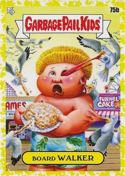 2021 Topps Garbage Pail Kids: Food Fight! - Mustard Yellow #75b Board Walker Front