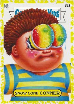 2021 Topps Garbage Pail Kids: Food Fight! - Mustard Yellow #76a Snow Cone Conner Front