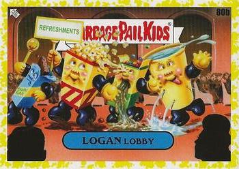 2021 Topps Garbage Pail Kids: Food Fight! - Mustard Yellow #80b Logan Lobby Front