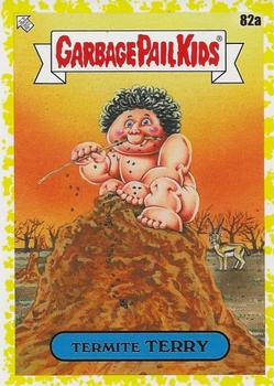 2021 Topps Garbage Pail Kids: Food Fight! - Mustard Yellow #82a Termite Terry Front