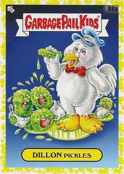 2021 Topps Garbage Pail Kids: Food Fight! - Mustard Yellow #88a Dillon Pickles Front