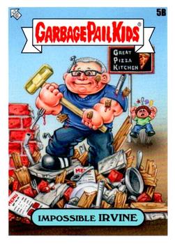 2021 Topps Garbage Pail Kids: Food Fight! - Celebrity Chefs #5B Impossible Irvine Front