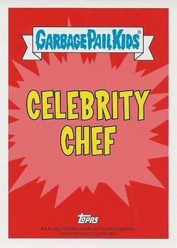 2021 Topps Garbage Pail Kids: Food Fight! - Celebrity Chefs #6A Guy Fiery Back