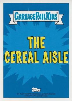 2021 Topps Garbage Pail Kids: Food Fight! - The Cereal Aisle #2a Unlucky Luke Back