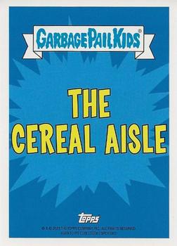 2021 Topps Garbage Pail Kids: Food Fight! - The Cereal Aisle #5a Tricked Kit Back