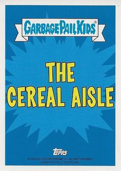 2021 Topps Garbage Pail Kids: Food Fight! - The Cereal Aisle #6a Brainless Bert Back
