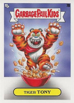 2021 Topps Garbage Pail Kids: Food Fight! - The Cereal Aisle #7b Tiger Tony Front