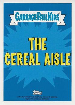 2021 Topps Garbage Pail Kids: Food Fight! - The Cereal Aisle #11a Sugary Crispen Back