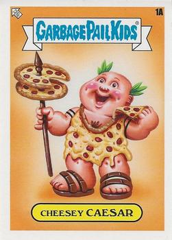 2021 Topps Garbage Pail Kids: Food Fight! - You Are What You Eat #1a Cheesey Caesar Front