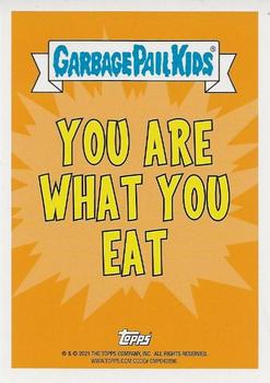 2021 Topps Garbage Pail Kids: Food Fight! - You Are What You Eat #1b Pepa Ronnie Back