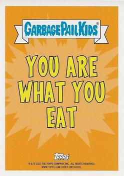 2021 Topps Garbage Pail Kids: Food Fight! - You Are What You Eat #2b Frosty Franchesca Back