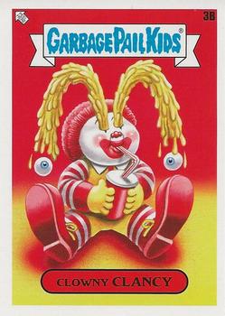 2021 Topps Garbage Pail Kids: Food Fight! - You Are What You Eat #3b Clowny Clancy Front