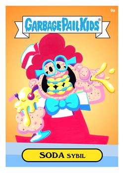 2021 Topps Garbage Pail Kids: Food Fight! - Wax Blockchain Digital Redemption #9a Soda Sybil Front