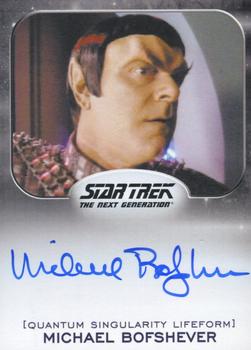 2014 Rittenhouse Star Trek Aliens  - Autographs #NNO Michael Bofshever Front