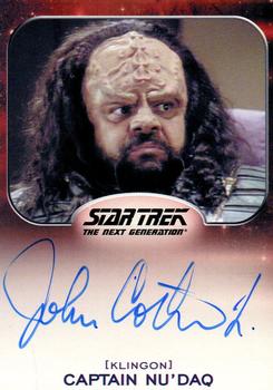 2014 Rittenhouse Star Trek Aliens  - Autographs #NNO John Cothran Front