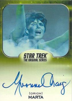 2014 Rittenhouse Star Trek Aliens  - Autographs #NNO Yvonne Craig Front