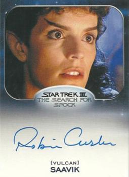 2014 Rittenhouse Star Trek Aliens  - Autographs #NNO Robin Curtis Front