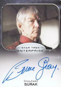 2014 Rittenhouse Star Trek Aliens  - Autographs #NNO Bruce Gray Front