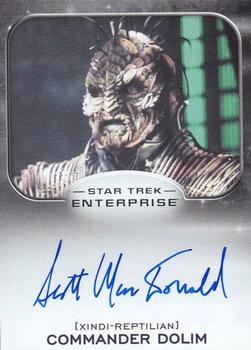 2014 Rittenhouse Star Trek Aliens  - Autographs #NNO Scott MacDonald Front