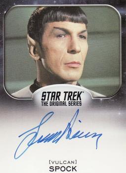 2014 Rittenhouse Star Trek Aliens  - Autographs #NNO Leonard Nimoy Front