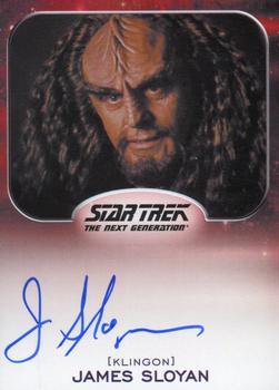 2014 Rittenhouse Star Trek Aliens  - Autographs #NNO James Sloyan Front