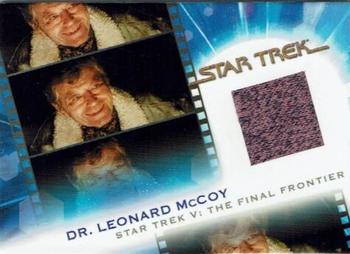 2007 Rittenhouse The Complete Star Trek Movies - Costume Relics #MC14 Dr. Leonard McCoy Front