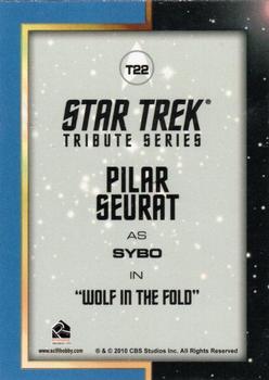 2011 Rittenhouse Star Trek: Remastered Original Series - Tributes #T22 Pilar Seurat Back