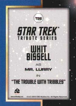 2011 Rittenhouse Star Trek: Remastered Original Series - Tributes #T26 Whit Bissell Back