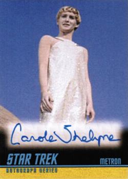 2011 Rittenhouse Star Trek: Remastered Original Series - Single Autographs #A244 Carole Shelyne Front