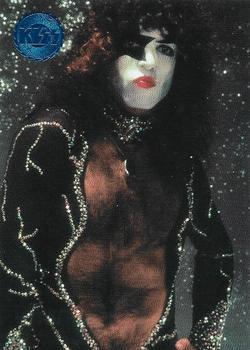 1998 Cornerstone Kiss Series Two - Blue Foil #127 During late 1975-early 1976, Paul Stanley bega Front