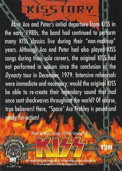 1998 Cornerstone Kiss Series Two - Red Foil #120 After Ace and Peter's initial departure from K Back