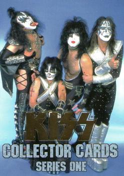 1997 Cornerstone Kiss Series One - Gold Foil #1 Hotter than Hell! [Introduction] Front