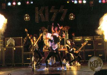 1997 Cornerstone Kiss Series One - Gold Foil #27 KISS' next album was completed with an arsen Front