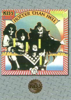 1997 Cornerstone Kiss Series One - Gold Foil #68 Hotter Than Hell Front