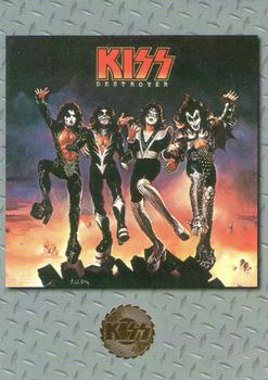 1997 Cornerstone Kiss Series One - Gold Foil #71 Destroyer Front