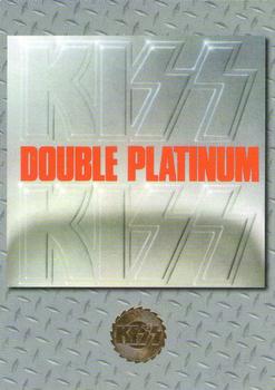 1997 Cornerstone Kiss Series One - Gold Foil #75 Double Platinum Front