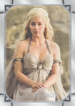 2021 Rittenhouse Game of Thrones Iron Anniversary Series 1 #1 Daenerys Targaryen Front